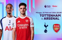 Live Streaming Liga Inggris 2025/26: Tottenham Hotspur vs Arsenal, Eksklusif di Vidio