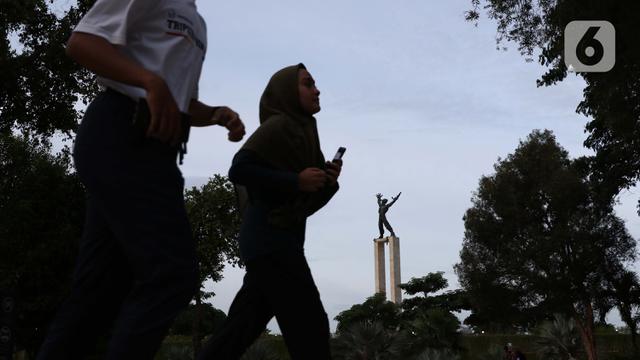 FOTO: Tingkatkan Imunitas, Warga Kian Gemar Berolahraga