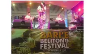 Festival Bari'e Belitung dipenuhi oleh ribuan masyarakat kota dan turis asing yang ingin melihat budaya dan mencicipi kuliner masa lampau.