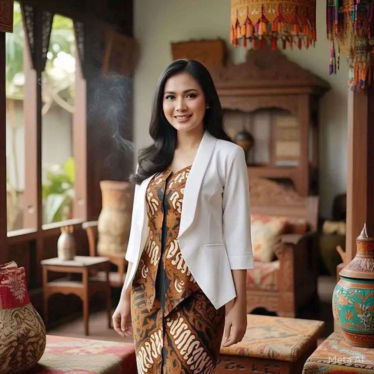 7 Model Baju Batik Kombinasi Kain Polos untuk Wanita Terbaru, Yuk Padupadankan Agar Tampil Cantik