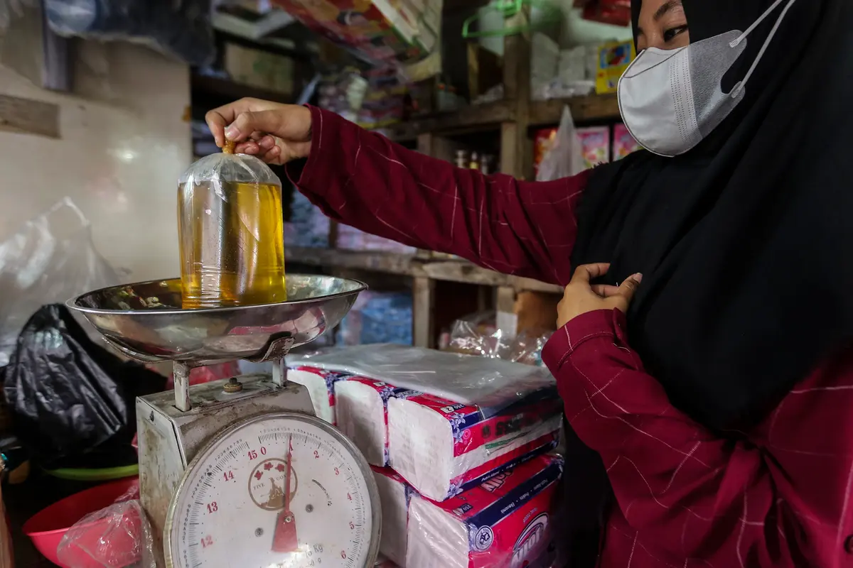 Minyak Goreng Satu Harga Rp 14.000 per Liter Berlaku