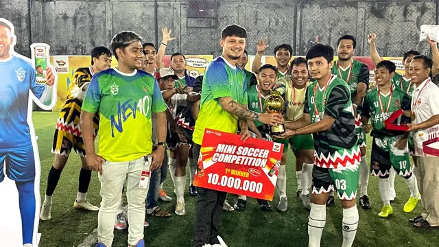 Mister Potato Mini Soccer, turnamen untuk 16 tim amatir yang digelar di F7 Mini Soccer, Jakarta Selatan pada Minggu (12/3/2023).