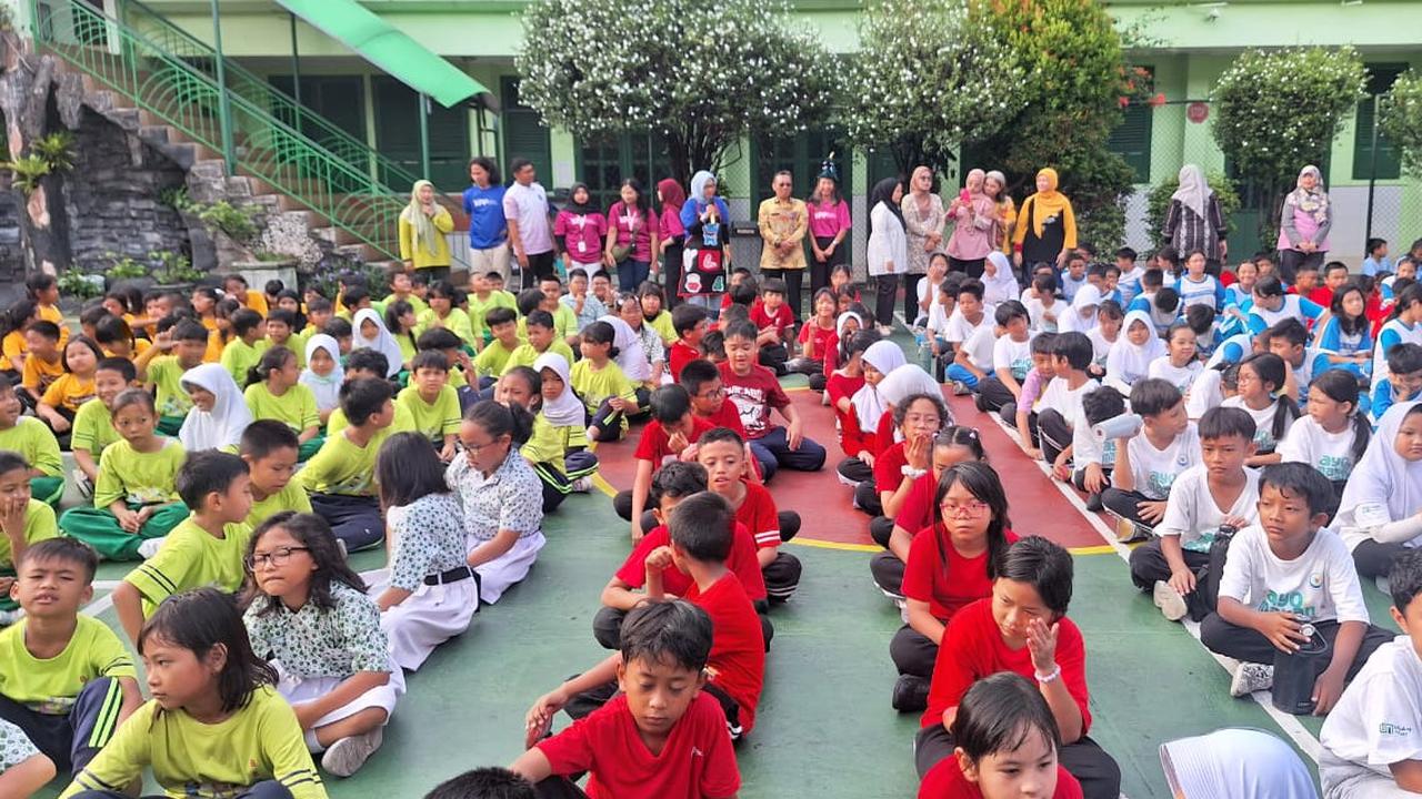 Bangkitkan Semangat Ratusan Pelajar SDN Menteng 01, IMDE dan YPP Indosiar-SCTV Gelar Literasi Media
