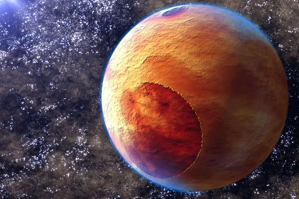 Ilustrasi Planet di Luar Tata Surya