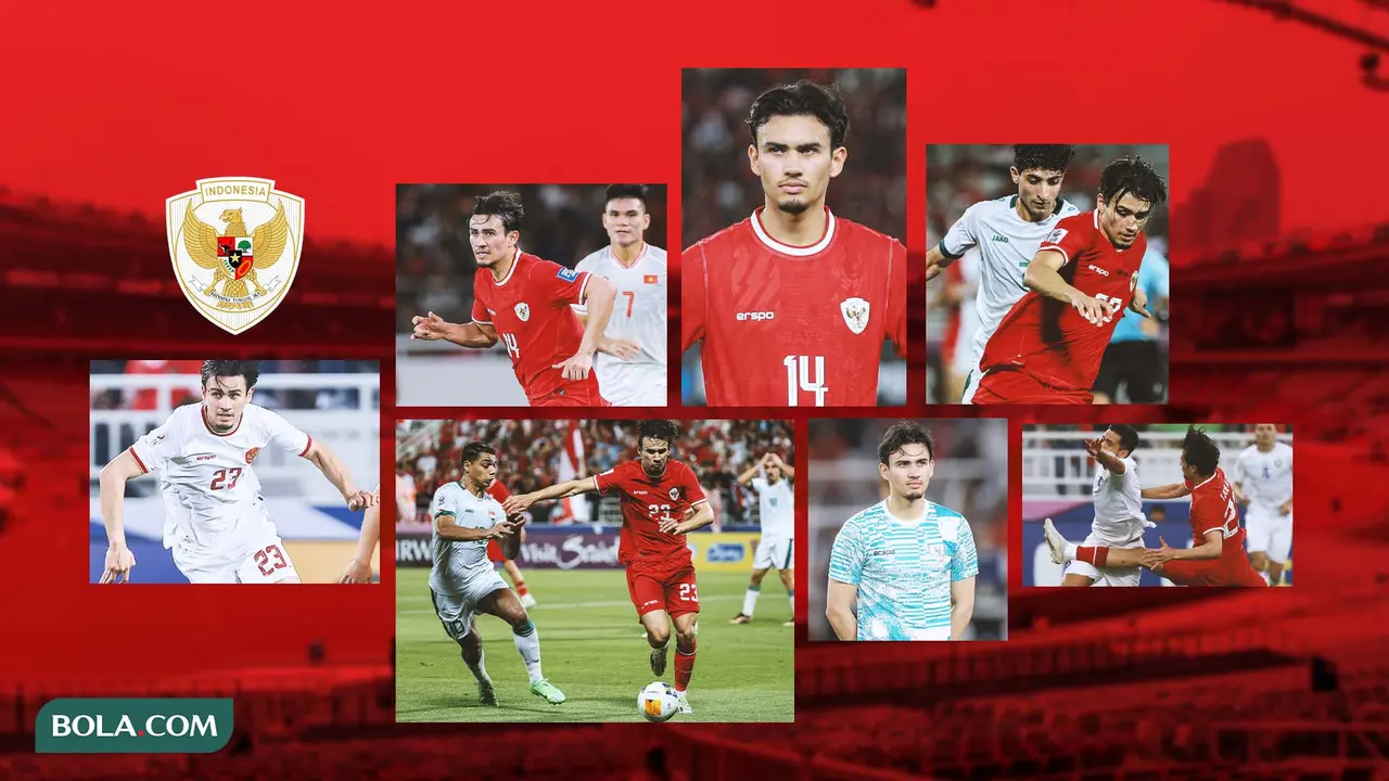 Kolase - Aksi-aksi Nathan Tjoe-A-On di Timnas Indonesia