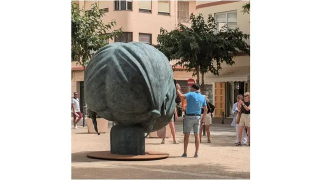 Patung Karya Seniman Indonesia Terpajang di Ibiza Spanyol, Potretnya Bikin Bangga