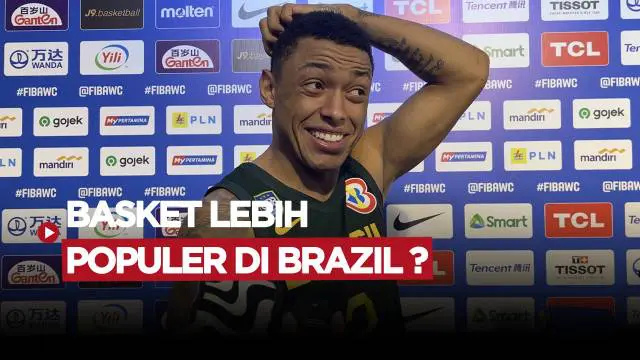 Berita video kutipan wawancara singkat dengan pebasket timnas Brasil, Yago Santos di FIBA 2023