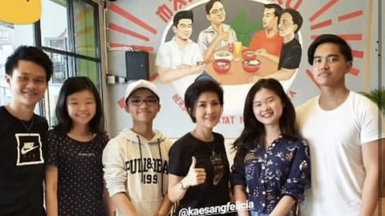 Diisukan Sudah Lamaran, Ini 6 Potret Kedekatan Kaesang dan Keluarga Felicia Tissue