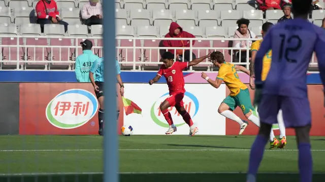 Foto: Komang Teguh Sang Pembeda, Timnas Indonesia Bungkam Australia di Piala Asia U-23