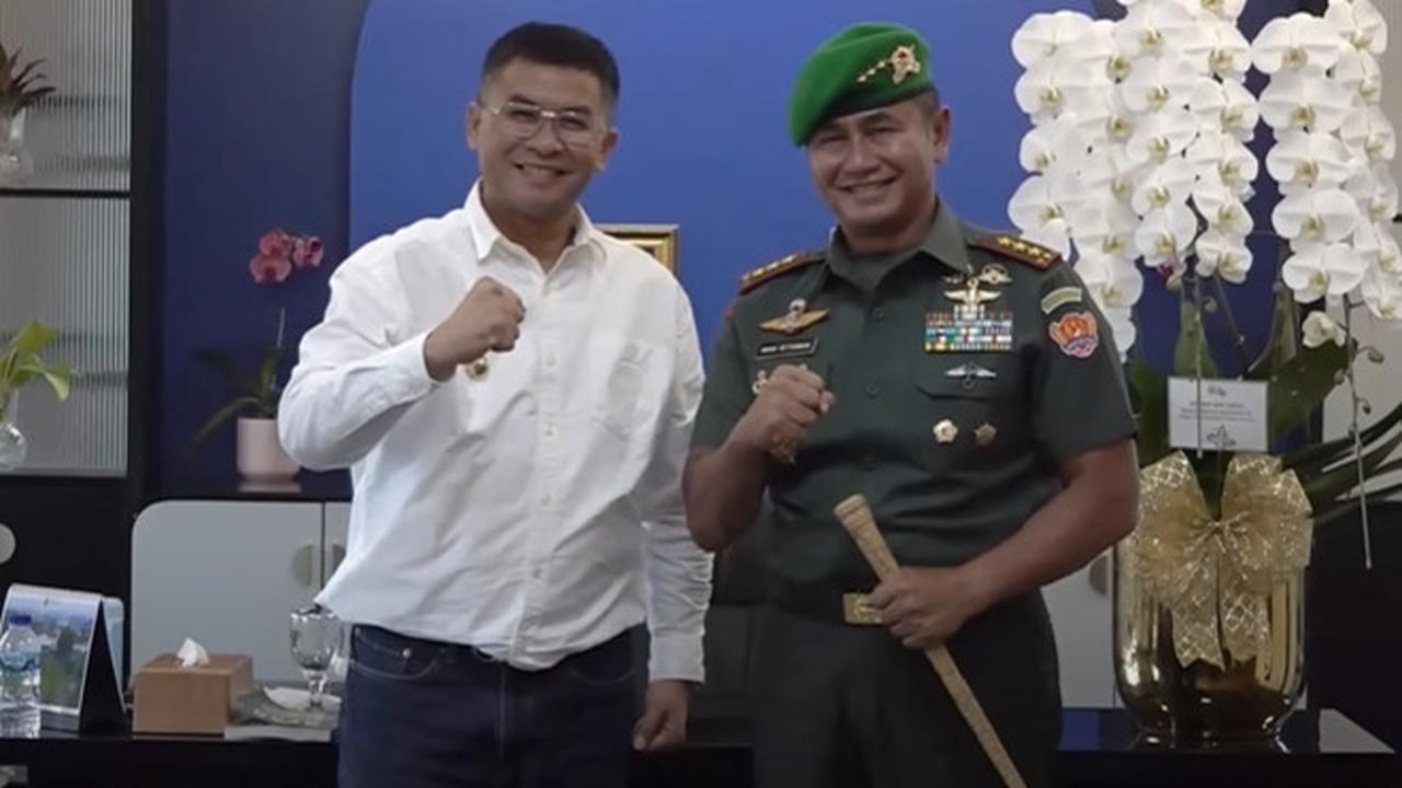 Merinding, Pesan Letjen Iwan Setiawan Kepada Wagub Erwan saat Sambangi Gedung Sate Bandung 'Semoga Amanah Untuk Warganya'