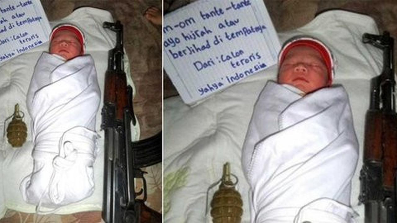 Mengajak berjihad bareng ISIS, bayi Indonesia bikin heboh