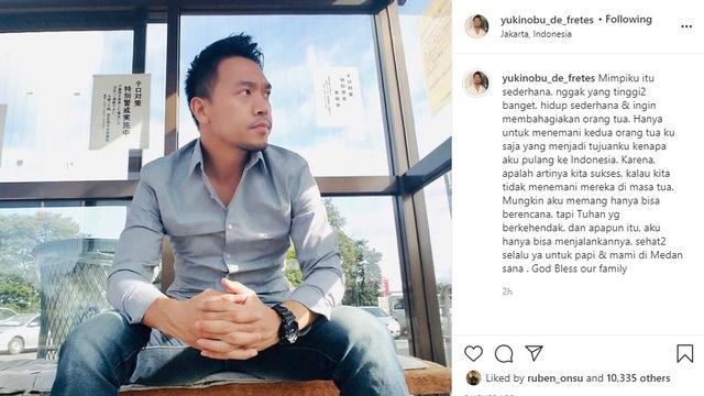 Michael Yukinobu Defretes (Foto: Instagram/@yukinobu_de_fretes)