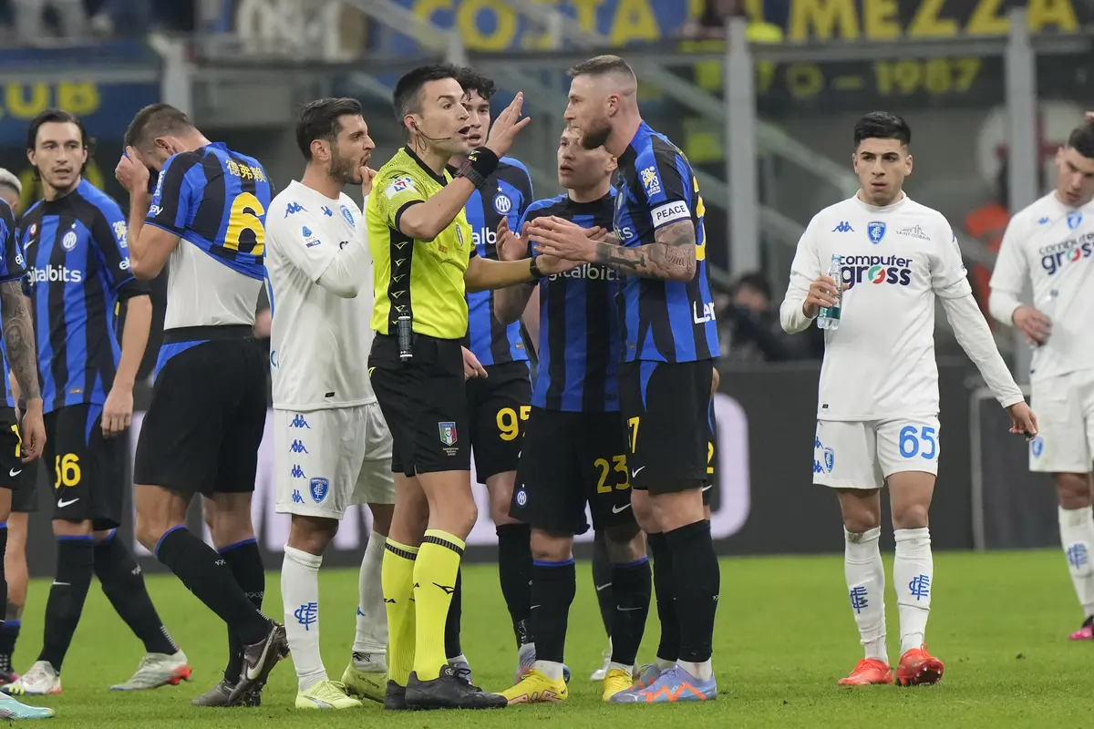 Diwarnai Kartu Merah, Inter Milan Tumbang dari Empoli di Liga Italia