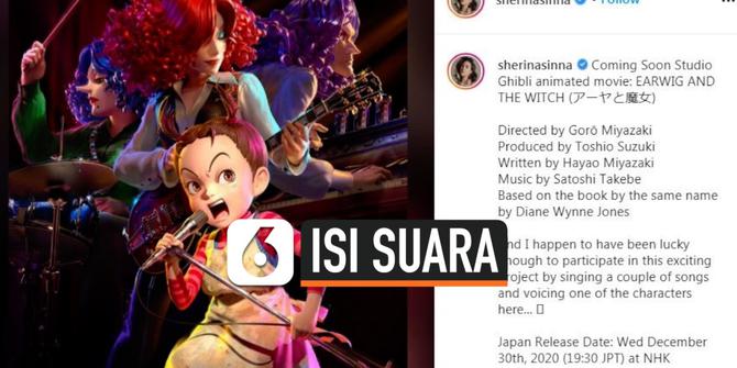 VIDEO: Sherina Munaf Isi Suara di Film Animasi Terbaru Studio Ghibli