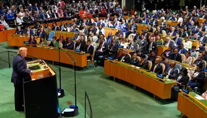 Trump Pidato di Sidang Majelis Umum PBB, Delegasi Kuba dan Iran Walk Out