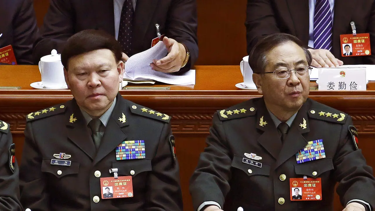 Jenderal Zhang Yang, tersangka korupsi China.