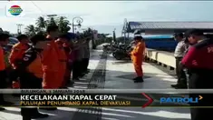 Tim SAR masih cari satu korban kecelakaan Kapal Cepat Anugrah yang hilang dengan nama M Rifky (7).