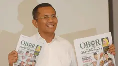 Dahlan Iskan ikut melancarkan serangan balik terhadap Tabloid Obor Rakyat (Liputan6.com/Johan Tallo)