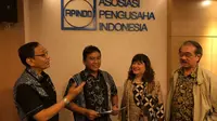 Ketua Umum Asosiasi Pengusaha Indonesia atau Apindo Hariyadi Sukamdani, menyatakan tidak akan menggugat penerbitan Perppu Cipta Kerja (dok: Tira)