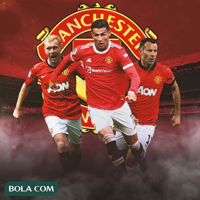 Manchester United - Ilustrasi Gol Cristiano Ronaldo