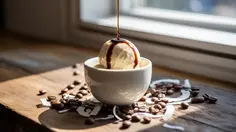 Resep Affogato Coconut Ice Cream yang Creamy dan Praktis