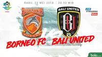 Liga 1 2018 Pusamania Borneo FC Vs Bali United (Bola.com/Adreanus Titus)