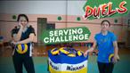 Berita video Duels kali ini menghadirkan Serving Challenge dua pemain Timnas Voli Indonesia, Yolla Yuliana dan Novriali Yami. Keduanya harus memasukkan bola ke dalam keranjang dengan enam kesempatan yang diberikan. Siapakah yang menjadi pemenang untu...