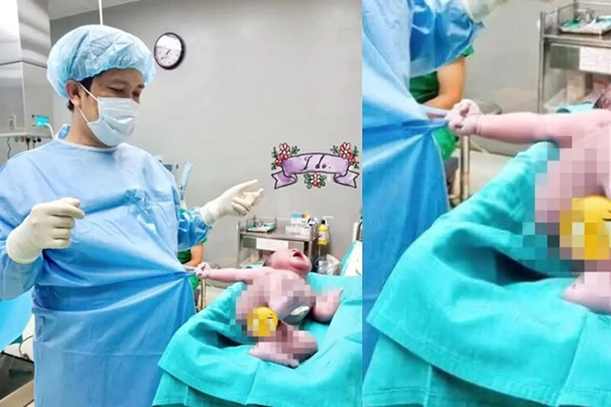Tingkah Bayi Baru Lahir di Vietnam