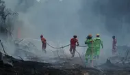 Berau Coal Kerahkan Tim Emergency Response Group Tangani Karhutla