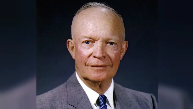 Presiden ke-34 AS, Dwight D. Eisenhower (Public Domain)