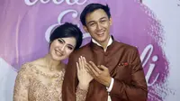 Caesar Hito dan Felicya Angelista (Muhammad Akrom Sukarya/© KapanLagi.com)