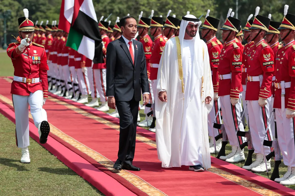 Jokowi Gelar Pertemuan Bilateral dengan Putra Mahkota Abu Dhabi