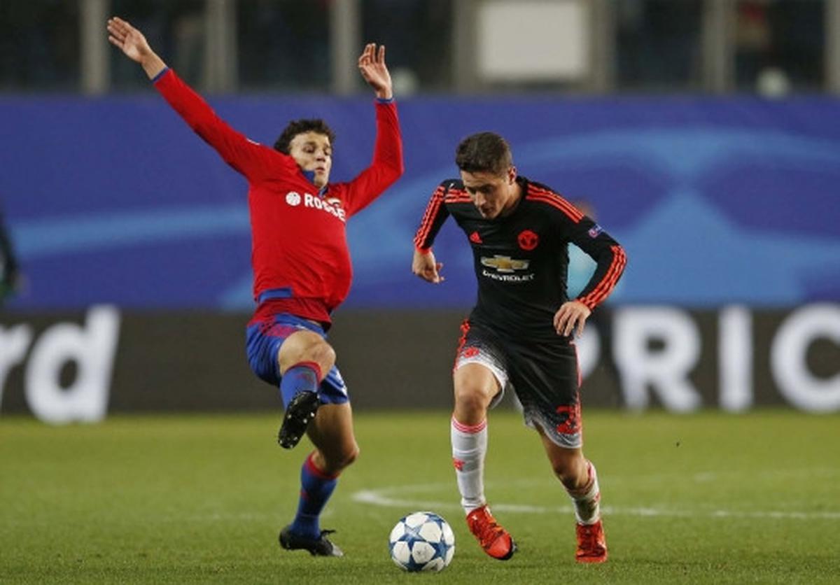 CSKA Moscow tahan imbang Manchester United 1-1