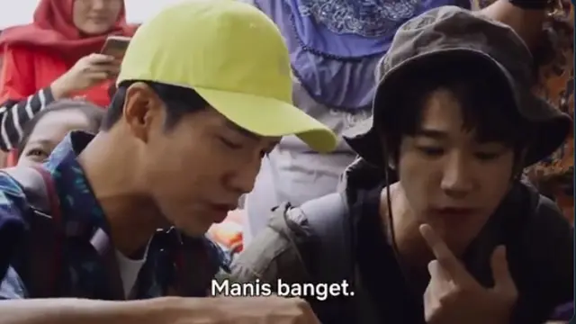 Lee Seung Gi dan Jasper Liu di Indonesia. (Twitter/ NetflixID)