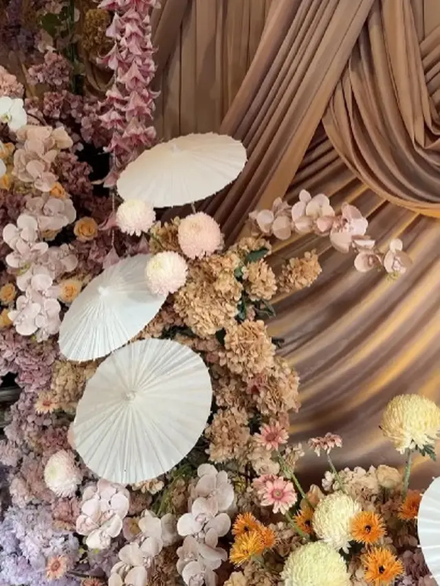 Potret Detail Dekorasi Pengajian dan Siraman Alyssa Daguise (Foto: Instagram @alyssadaguise)