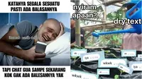 Meme chat (Sumber: Facebook/comicionesindonesia/X/kadyasandya)