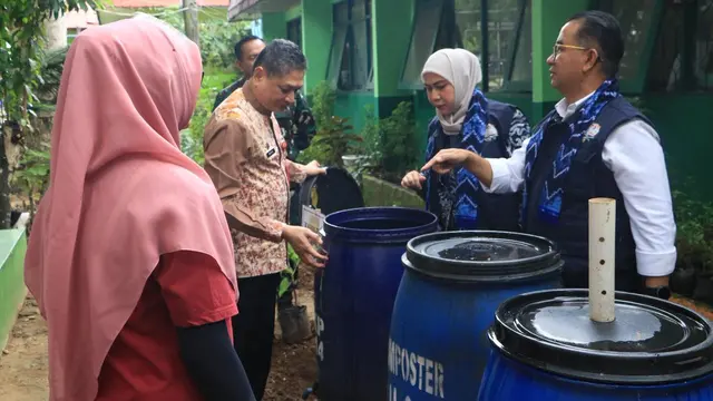 Direktur Jenderal Politik dan Pemerintahan Umum Kementerian Dalam Negeri, Akmal Malik saat kunjungan kerja di Aula Gawi Sabarataan, Balai Kota Banjarbaru. (Istimewa)