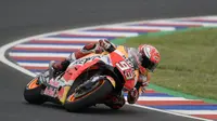 Pebalap tim Repsol Honda, Marc Marquez. (AFP/Juan Mabromata)