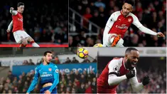 Inilah deretan pemain Arsenal yang menerima gaji tinggi pada musim 2017/2018.  (AFP/AP)