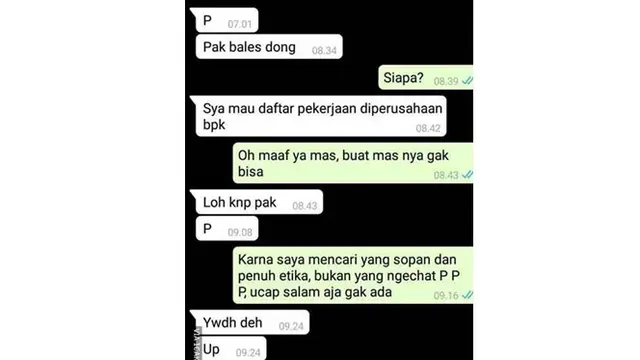 6 Balasan Kesal Orang Dichat Huruf P, Disebut Kurang Sopan