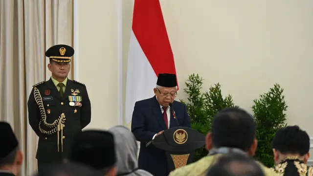 Wapres Ma'ruf Amin Sebut Pertanian Tumbuh Positif dan Jadi Bantalan Ekonomi RI