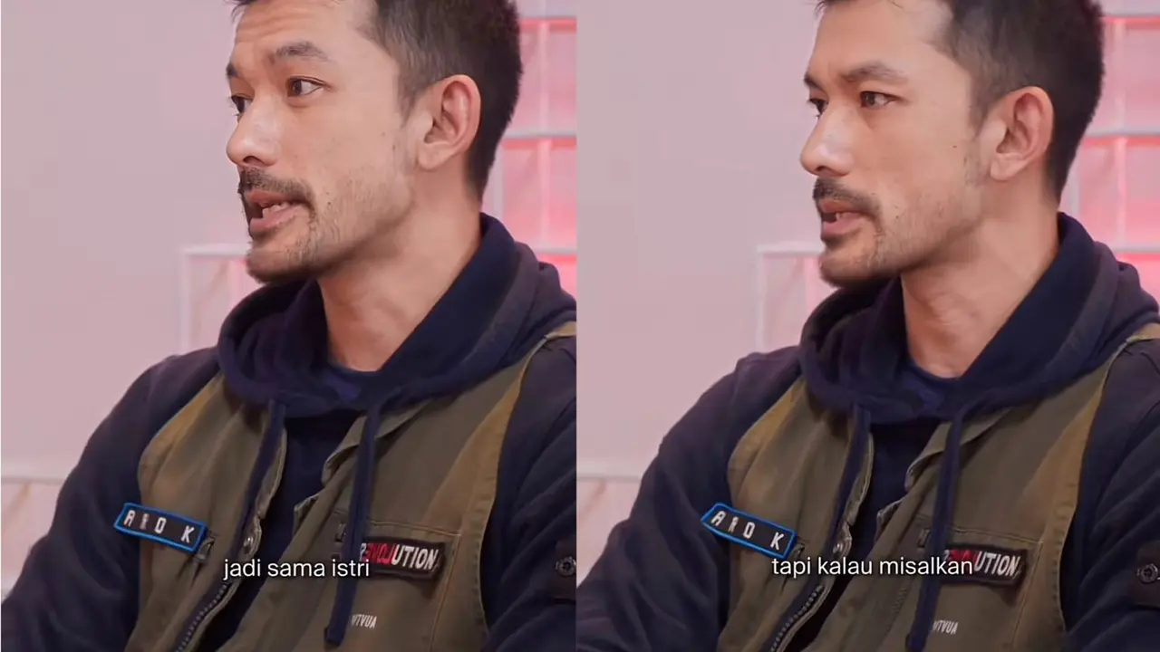 Rio Dewanto saat hadir di podcast Putri Tanjung menceritakan sempat depresi perankan tokoh Arok di film 13 Bom di Jakarta