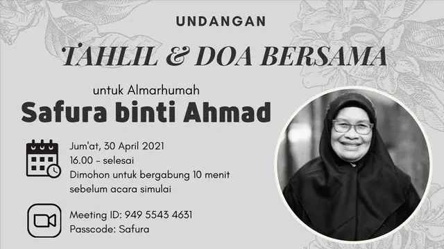 7 Hari Meninggalnya Ibunda, Tompi Gelar Doa dan Tahlil Secara Virtual