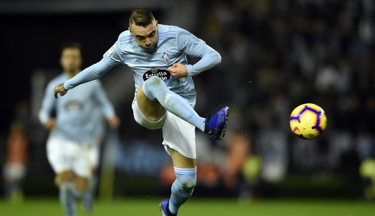 4. Iago Aspas (Celta Vigo) – 10 gol dan 2 assist (AFP/Miguel Riopa)