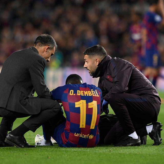 Kerap Dihantam Cedera Ousmane Dembele Tetap Dipertahankan Barcelona Spanyol Bola Com