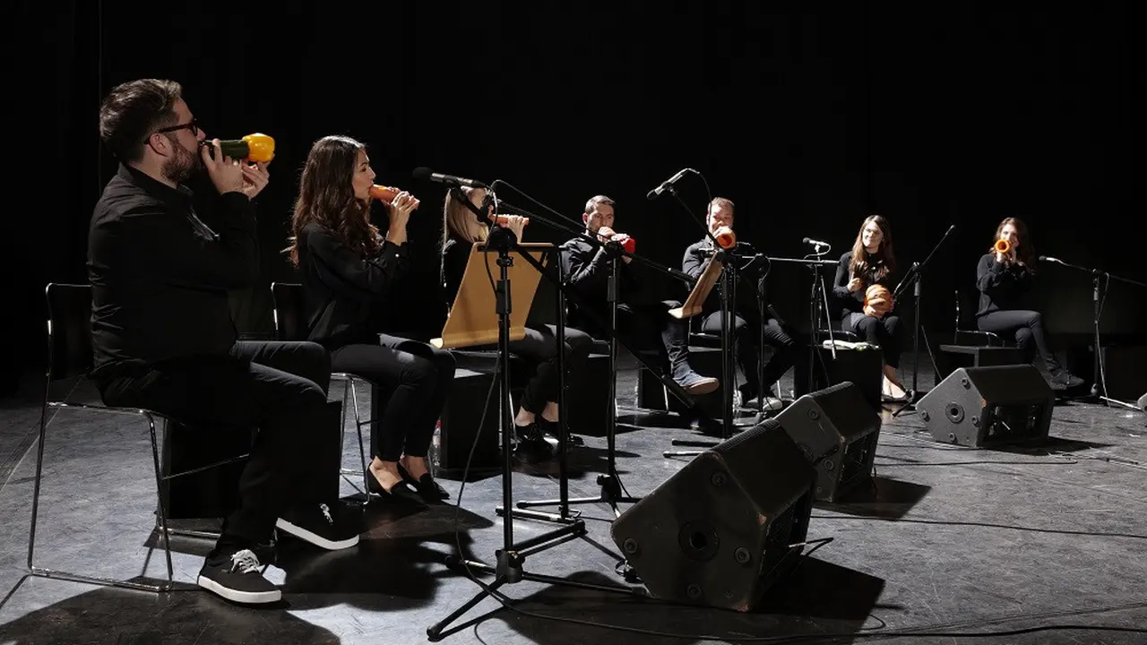 Tak Hanya Dimakan, Sayuran Bisa Jadi Alat Musik yang Indah