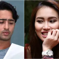 Shaheer Sheikh - Ayu Ting Ting (Foto: Galih W Satria/Bintang.com)