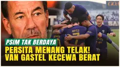 PSIM Yogyakarta menelan kekalahan berat dari Persita Tangerang di pekan ke-9 Super League 2025/2026. Gol dari Eber Bessa, Rayco Rodriguez (brace), dan Pablo Ganet mengubur perlawanan PSIM. Pelatih Jean-Paul van Gastel menegaskan bahwa performa timnya...