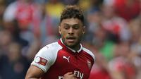Gelandang Arsenal asal Inggris, Alex-Oxlade Chamberlain. (AFP/ Daniel Leal-Olivas)