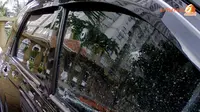 Mobil Korban Salah Tangkap Penuh 4 Lubang Tembakan